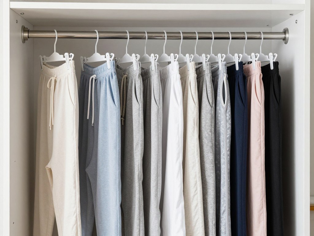 Storage solutions for harem pants to maintain shape
